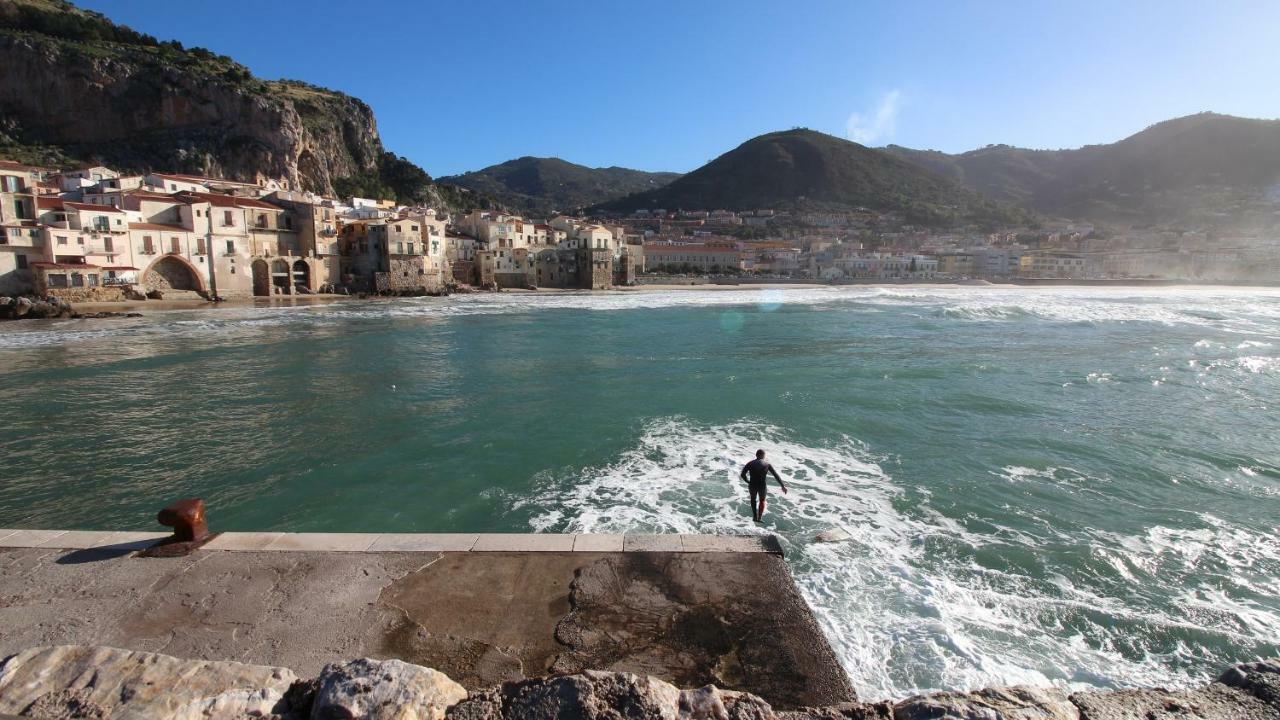 Casa Panoramica Santa Lucia Apartment Cefalù Exterior foto